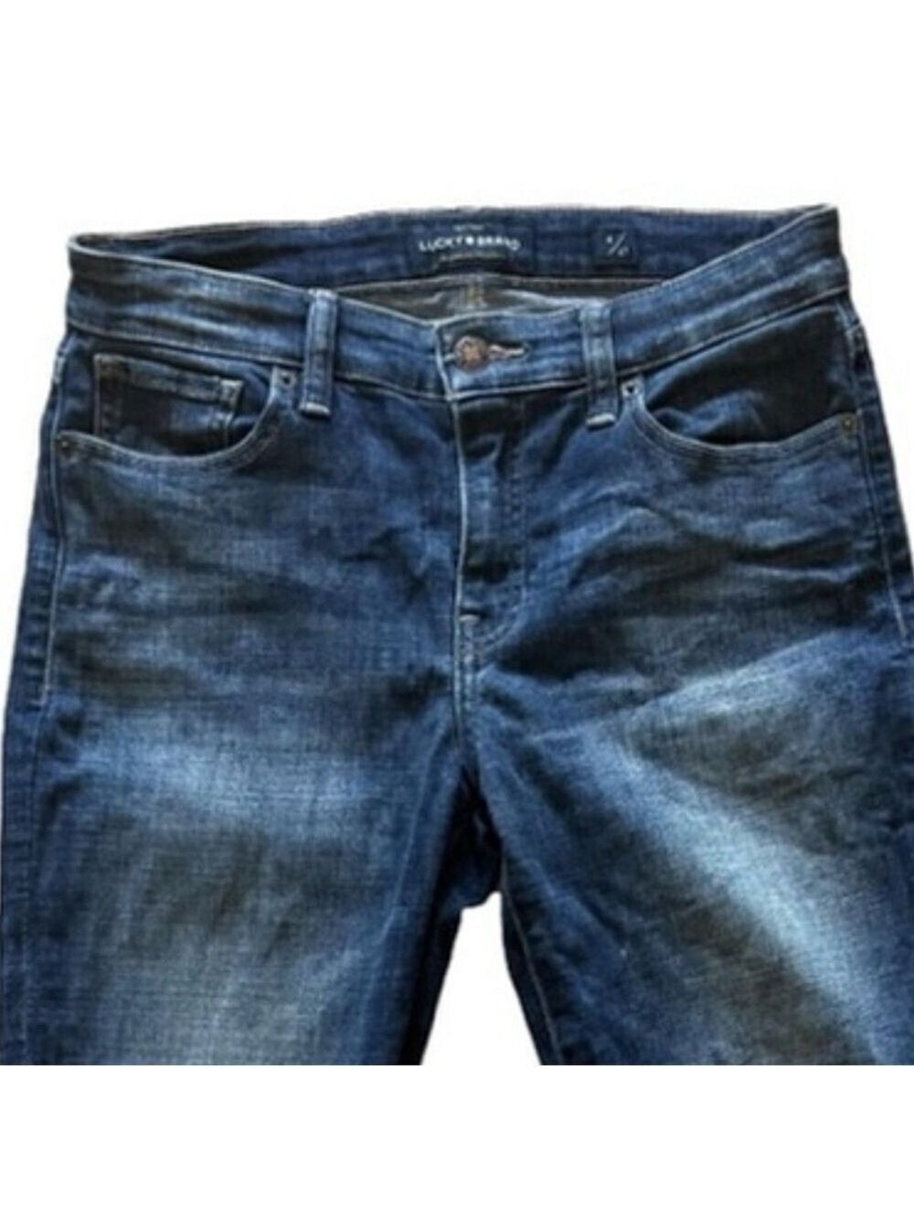 Lucky Brand Ava Skinny Jeans Mid Rise Size 4 27 - Picture 2 of 14